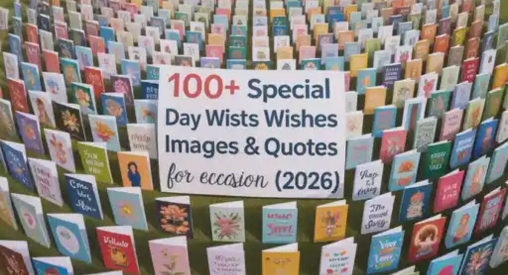 Special day wishes image with meaningful quotes and heartfelt messages for every occasion 2026