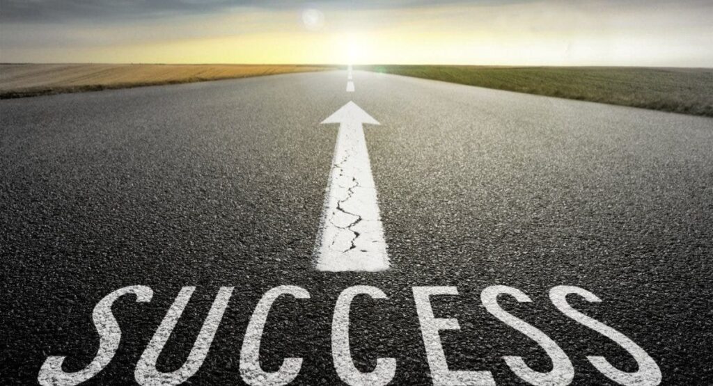 Success mindset quotes inspiring motivation, focus, and achieving goals with a positive and determined attitude