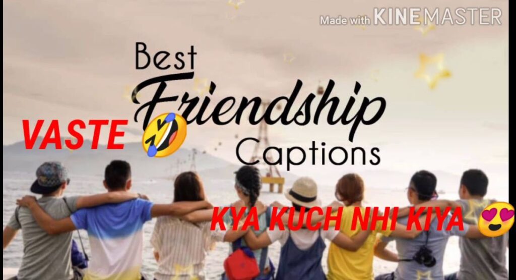 Emotional and funny friendship bond captions with meaningful quotes and relatable messages