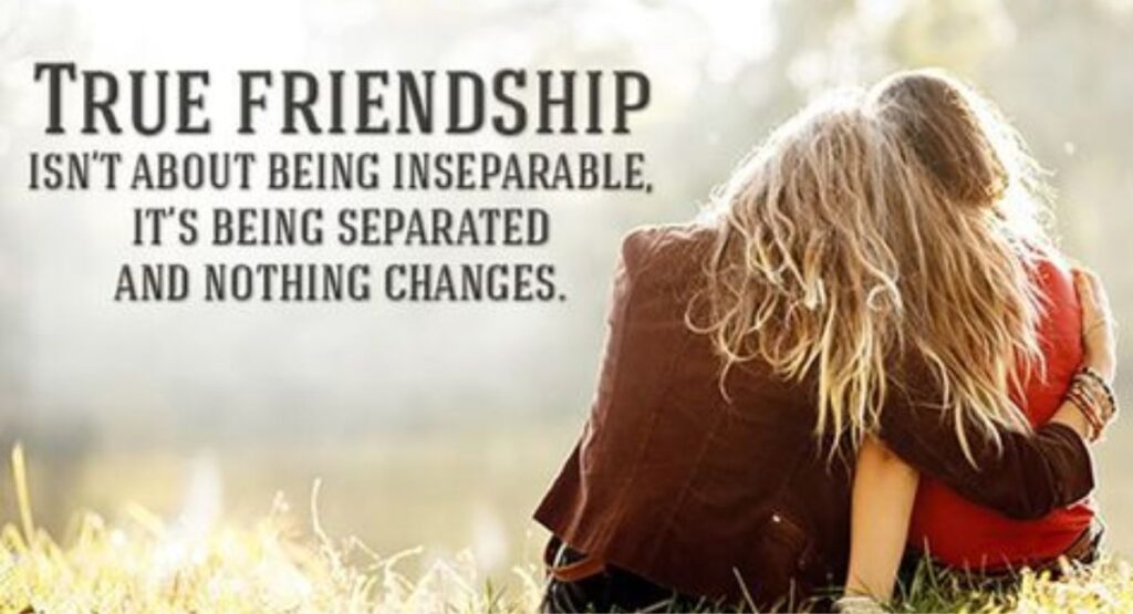 Emotional and funny friendship bond captions with meaningful quotes and relatable messages