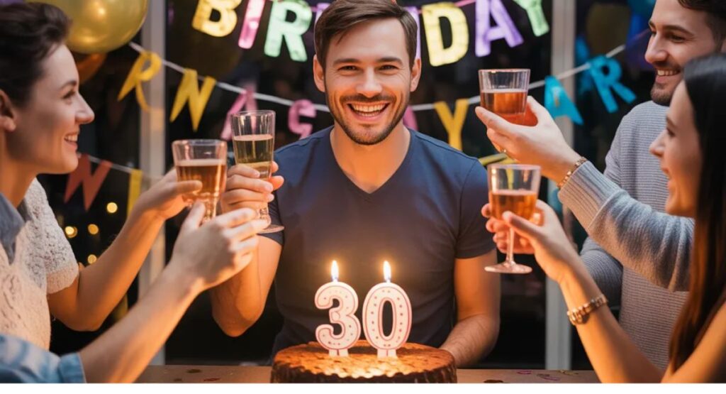 Funny birthday wishes for brother with joyful and playful moment