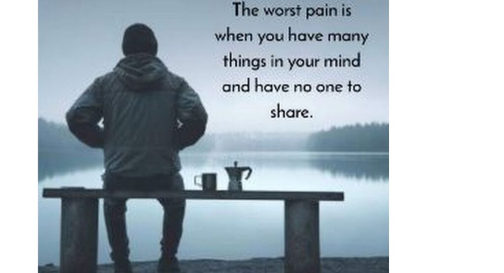 minimal aesthetic image showing a person sitting alone in dim light, reflecting deep emotional pain, loneliness, and silent heartbreak with a soft blurred background that enhances a sense of isolation and vulnerability.