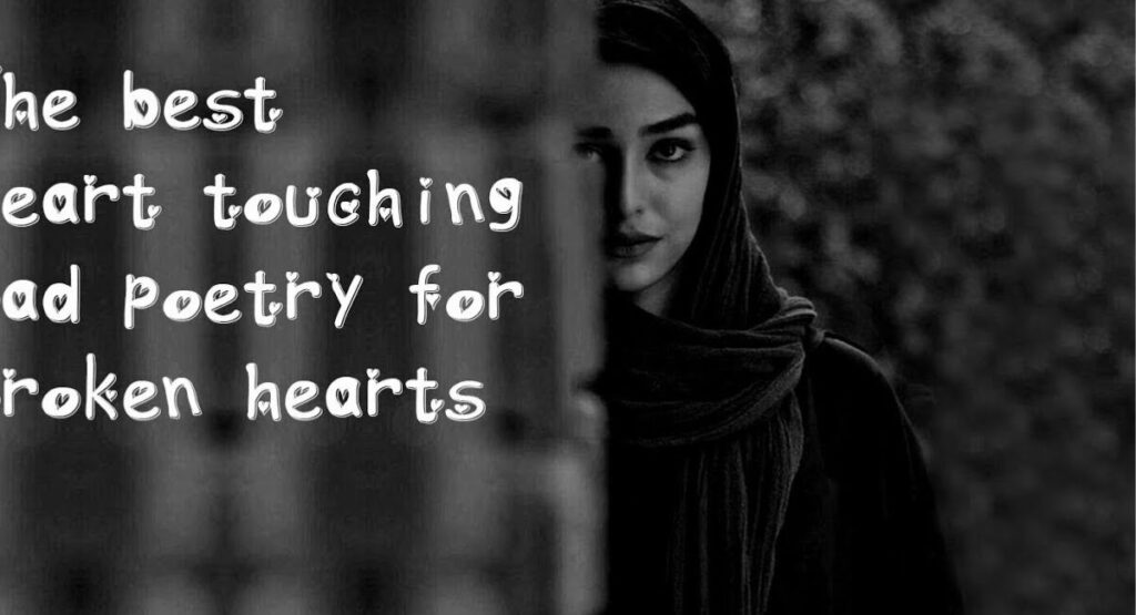 A broken soul hiding silent pain behind tired eyes, carrying the weight of love that ended but never truly faded away.