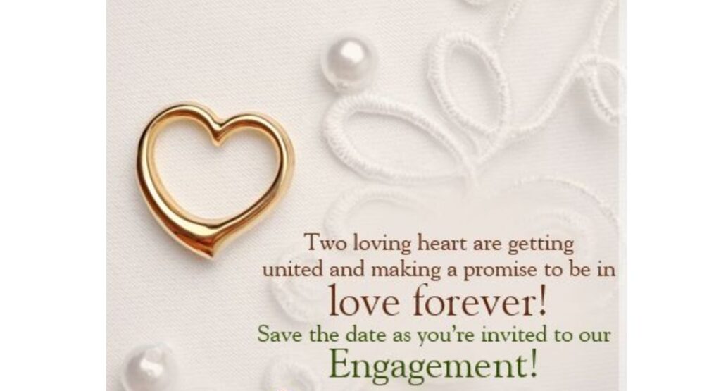 Elegant engagement celebration setup with heartfelt wishes, romantic vibes, happy couple moments, floral decorations, rings, and a warm atmosphere perfect for engagement wishes and relationship celebrations.